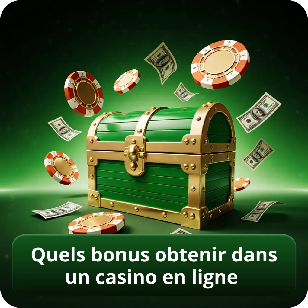 Quels bonus obtenir dans un casino en ligne