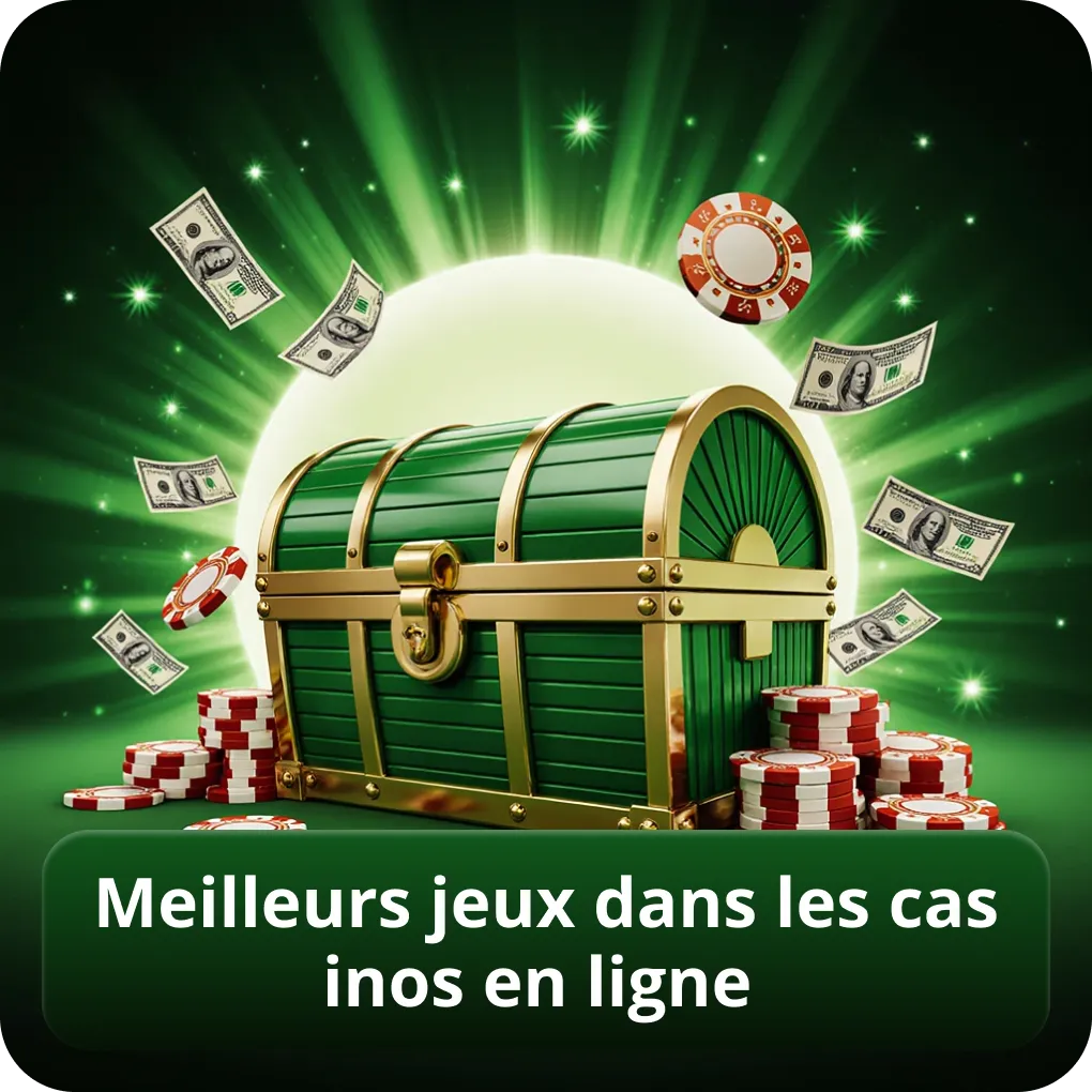 Meilleurs jeux dans les casinos en ligne