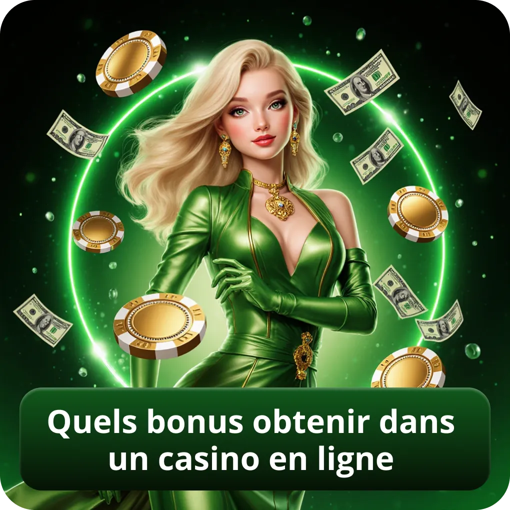 Quels bonus obtenir dans un casino en ligne